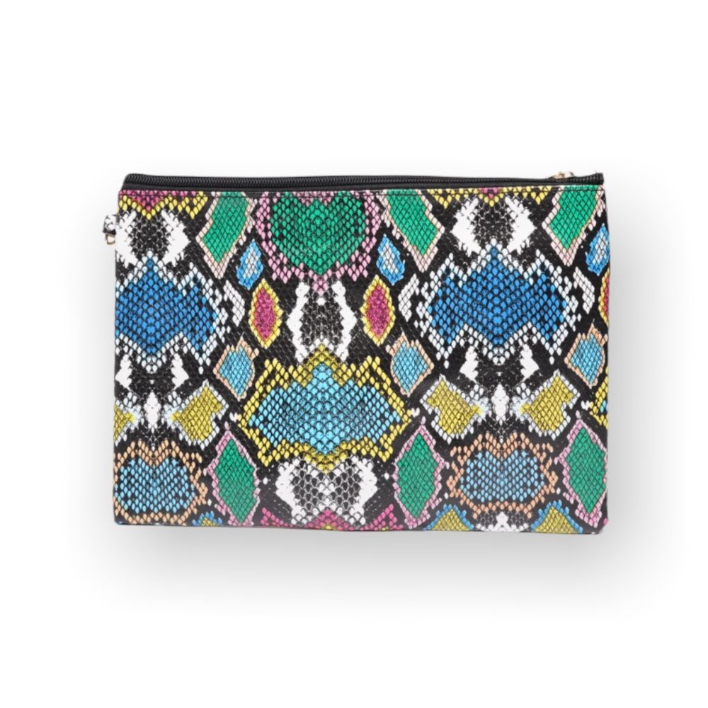 Snakeskin Handle Clutch